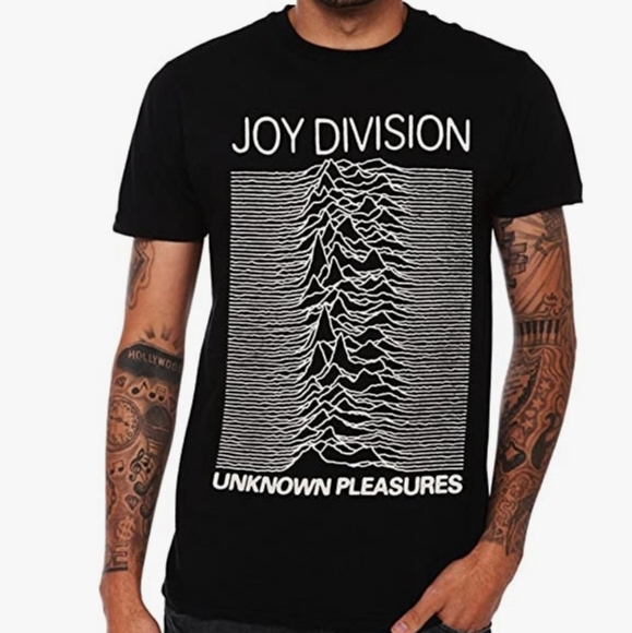 Joy Division Unknown Pleasures Album Shirt - Picture 3 of 3
